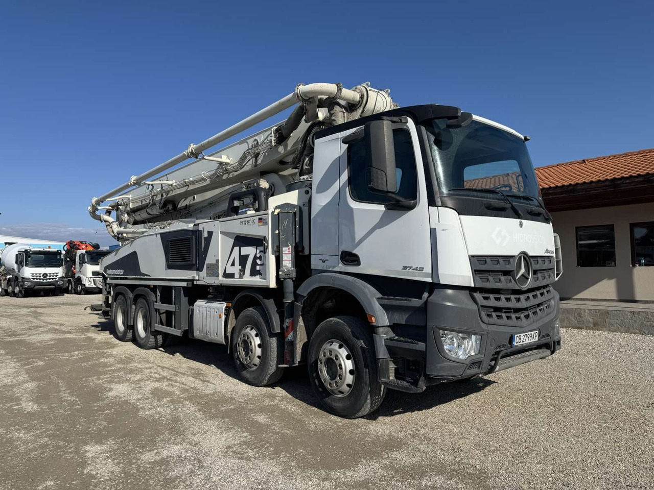 Mercedes-Benz AROCS 3743 PUTZMEISTER M47-5 - Betona sūknis: foto 1 Mercedes-Benz AROCS 3743 PUTZMEISTER M47-5 - Betona sūknis: foto 1