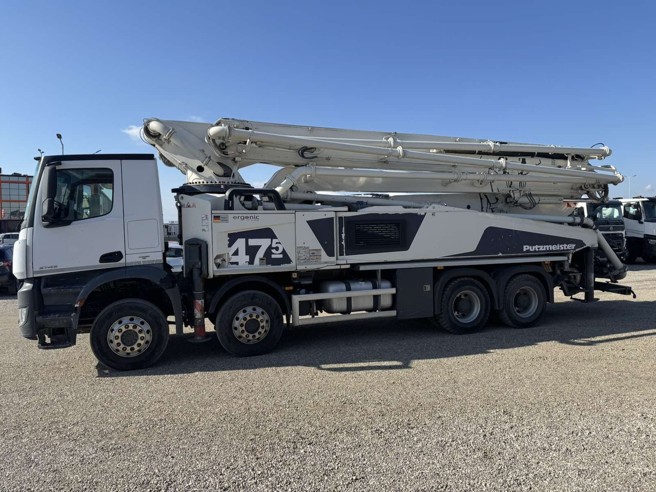 Mercedes-Benz AROCS 3743 PUTZMEISTER M47-5 - Betona sūknis: foto 4 Mercedes-Benz AROCS 3743 PUTZMEISTER M47-5 - Betona sūknis: foto 4