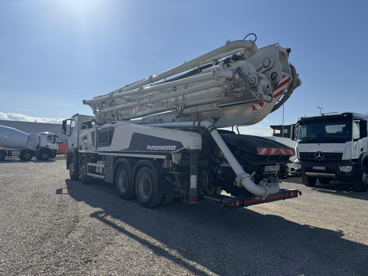 Mercedes-Benz AROCS 3743 PUTZMEISTER M47-5 - Betona sūknis: foto 5 Mercedes-Benz AROCS 3743 PUTZMEISTER M47-5 - Betona sūknis: foto 5