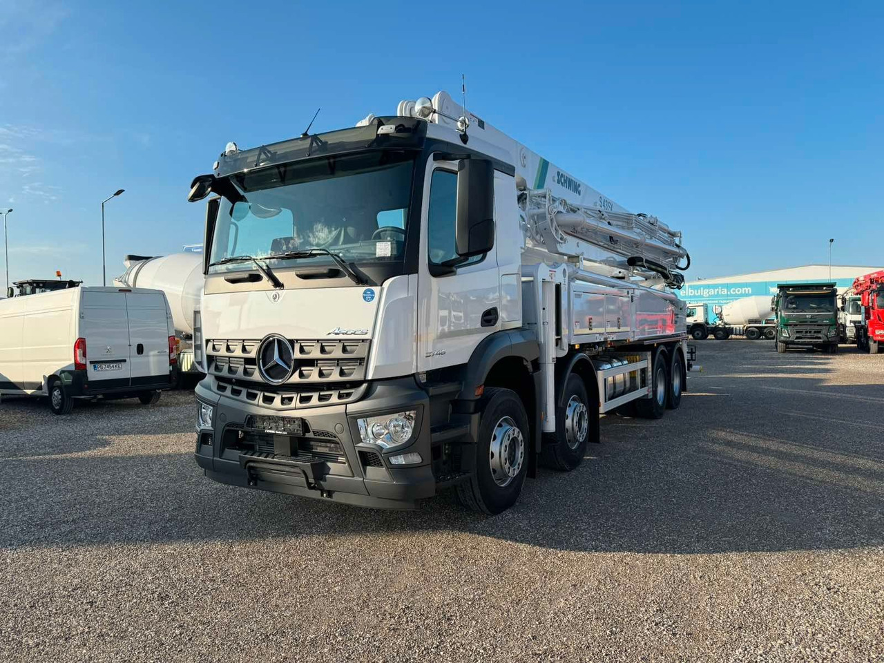Mercedes-Benz AROCS 3746 SCHWING S43SX III - Betona sūknis: foto 3 Mercedes-Benz AROCS 3746 SCHWING S43SX III - Betona sūknis: foto 3