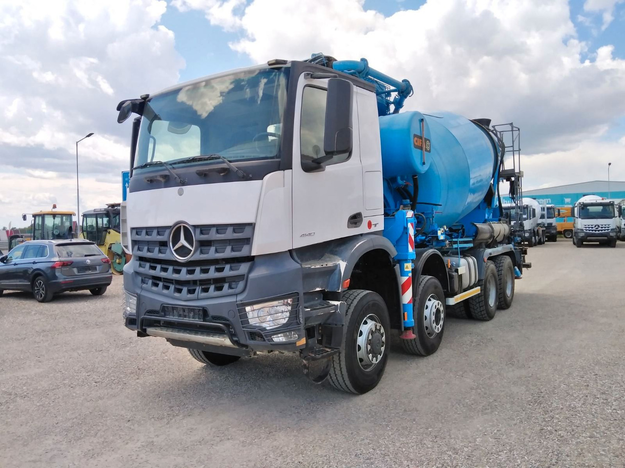 Mercedes-Benz AROCS 4140 CIFA MAGNUM MK28.4L 8X6 - Betona sūknis ar mikseri: foto 3 Mercedes-Benz AROCS 4140 CIFA MAGNUM MK28.4L 8X6 - Betona sūknis ar mikseri: foto 3