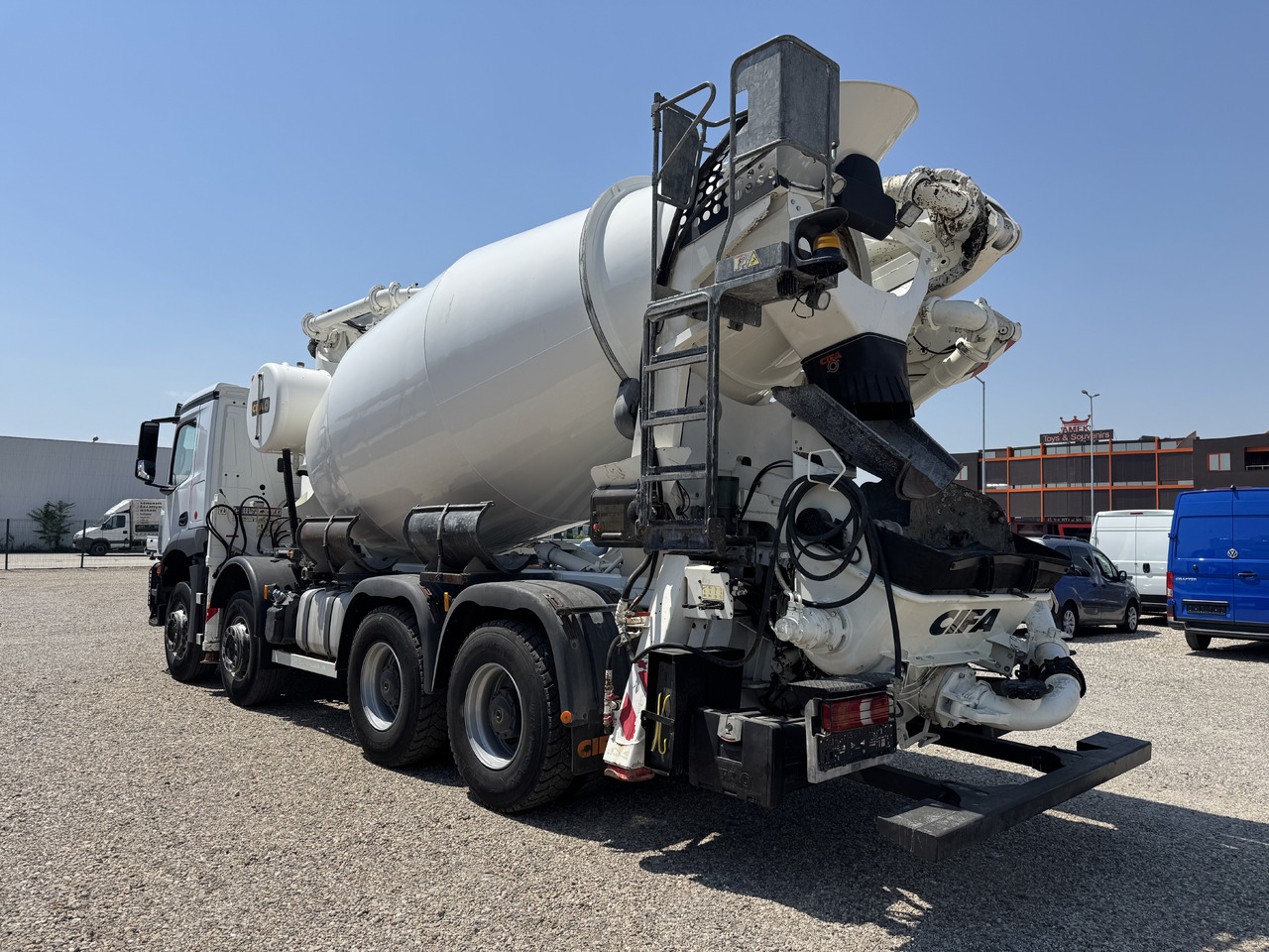 Mercedes-Benz AROCS 4143 CIFA MK28L-5 - Betona sūknis: foto 5 Mercedes-Benz AROCS 4143 CIFA MK28L-5 - Betona sūknis: foto 5