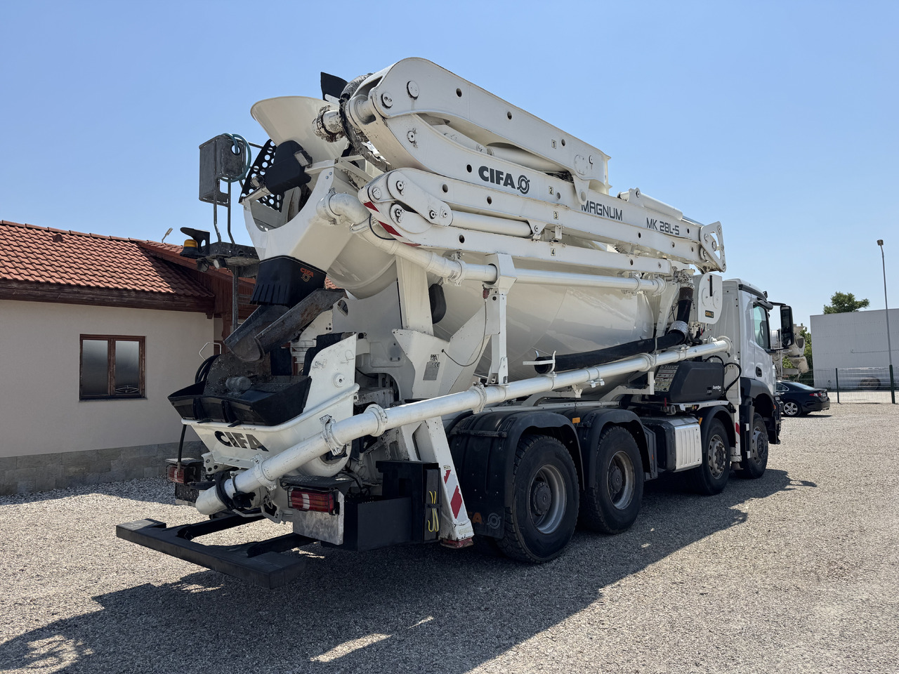 Betona sūknis Mercedes-Benz AROCS 4143 CIFA MK28L-5: foto 7 Betona sūknis Mercedes-Benz AROCS 4143 CIFA MK28L-5: foto 7