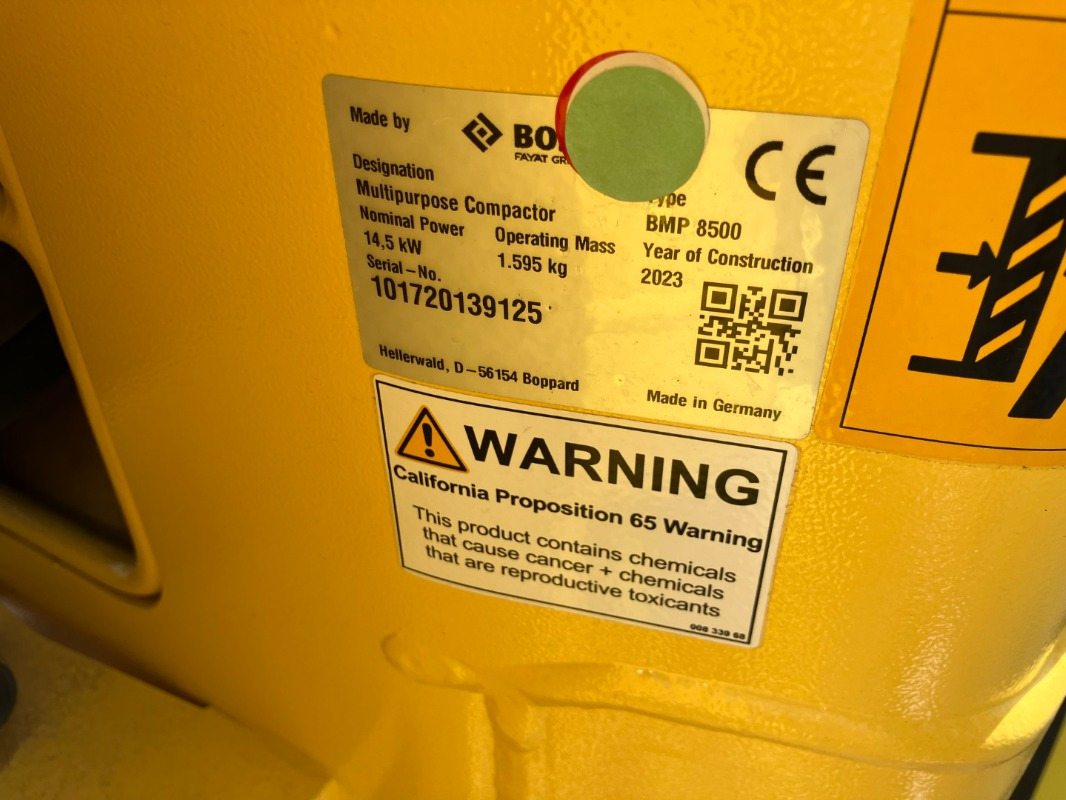 Veltnis BOMAG DE BMP 8500  Stage V/Tier 4f: foto 15