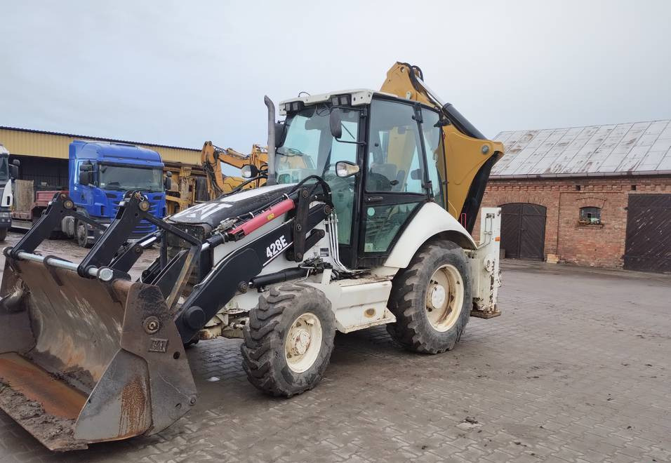 CAT Caterpillar 428E - Ekskavators-iekrāvējs: foto 1 CAT Caterpillar 428E - Ekskavators-iekrāvējs: foto 1