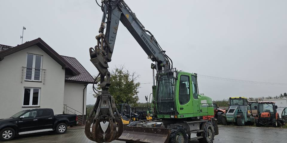 Koparka kołowa Liebherr A 316 Litronic chwytak podpory pług - Riteņu ekskavators: foto 2 Koparka kołowa Liebherr A 316 Litronic chwytak podpory pług - Riteņu ekskavators: foto 2
