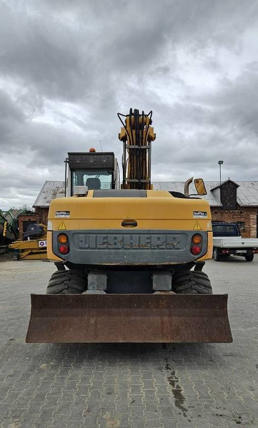 Riteņu ekskavators Koparka kołowa Liebherr A314 Litronic 9350 h 4 łyżki kołówka: foto 7