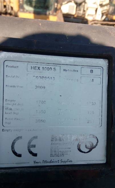 Łyżka przesiewająca Rotar HEX1000S 1m3 wymienne sita - Šķirošanas kauss - Celtniecības tehnika: foto 5 Łyżka przesiewająca Rotar HEX1000S 1m3 wymienne sita - Šķirošanas kauss - Celtniecības tehnika: foto 5