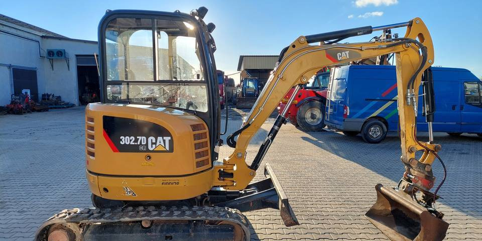 Minikoparka Caterpillar CAT 302.7D CR - Kāpurķēžu ekskavators: foto 5 Minikoparka Caterpillar CAT 302.7D CR - Kāpurķēžu ekskavators: foto 5