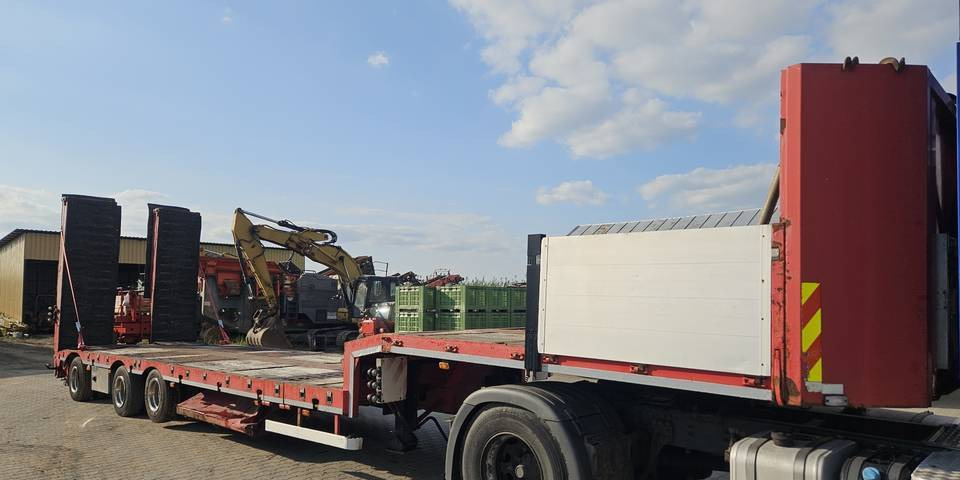 Naczepa niskopodwozie Bodex KIS3J DMC 47 ton - Puspiekabe zema profila platforma: foto 2 Naczepa niskopodwozie Bodex KIS3J DMC 47 ton - Puspiekabe zema profila platforma: foto 2
