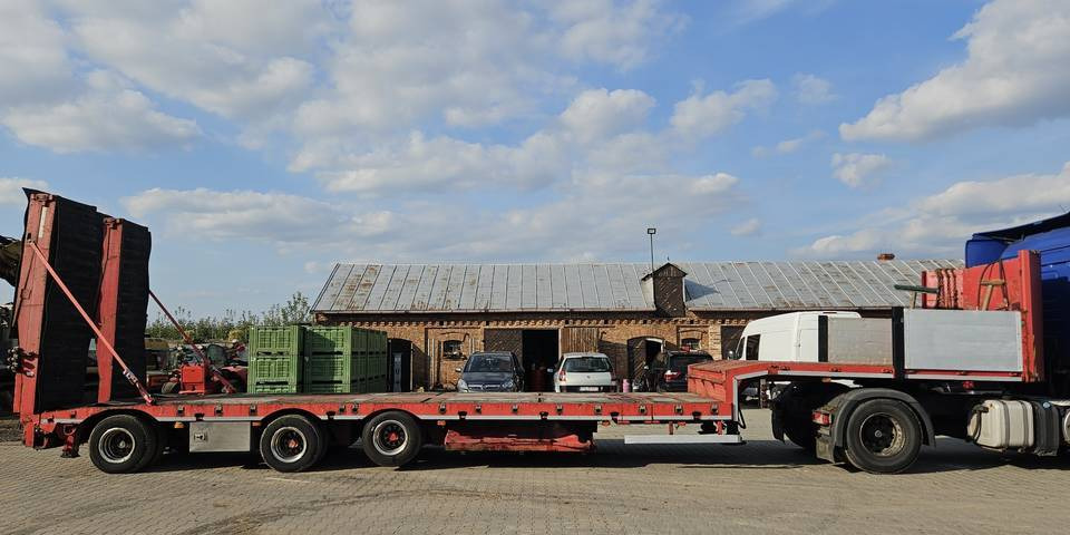 Naczepa niskopodwozie Bodex KIS3J DMC 47 ton - Puspiekabe zema profila platforma: foto 1 Naczepa niskopodwozie Bodex KIS3J DMC 47 ton - Puspiekabe zema profila platforma: foto 1