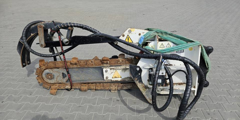 Koparka łańcuchowa Simex CHD120B do koparki kołowej/gąsienicowej - Papildaprīkojums - Celtniecības tehnika: foto 1 Koparka łańcuchowa Simex CHD120B do koparki kołowej/gąsienicowej - Papildaprīkojums - Celtniecības tehnika: foto 1