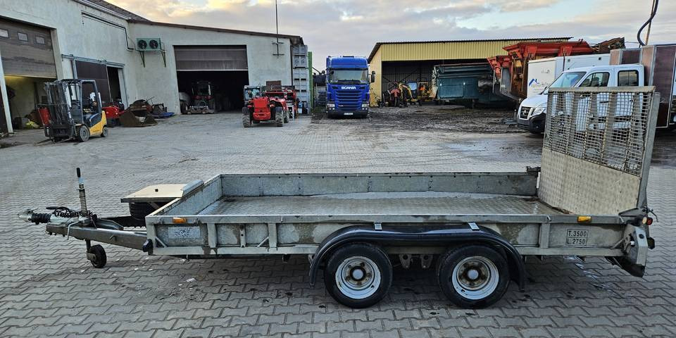 Przyczepa laweta Ifor Williams GX126 3500kg - Celtniecības tehnikas piekabe: foto 5 Przyczepa laweta Ifor Williams GX126 3500kg - Celtniecības tehnikas piekabe: foto 5