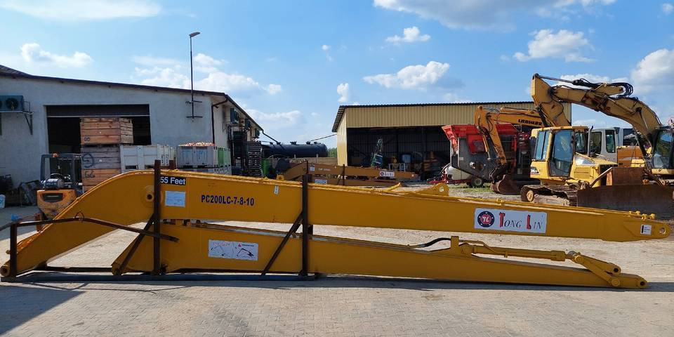 Ramie long reach z łyżką do koparki JCB i Komatsu PC210 - Strēle: foto 4 Ramie long reach z łyżką do koparki JCB i Komatsu PC210 - Strēle: foto 4