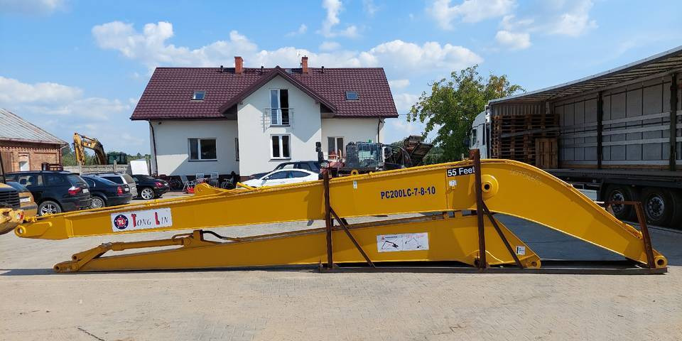 Ramie long reach z łyżką do koparki JCB i Komatsu PC210 - Strēle: foto 1 Ramie long reach z łyżką do koparki JCB i Komatsu PC210 - Strēle: foto 1
