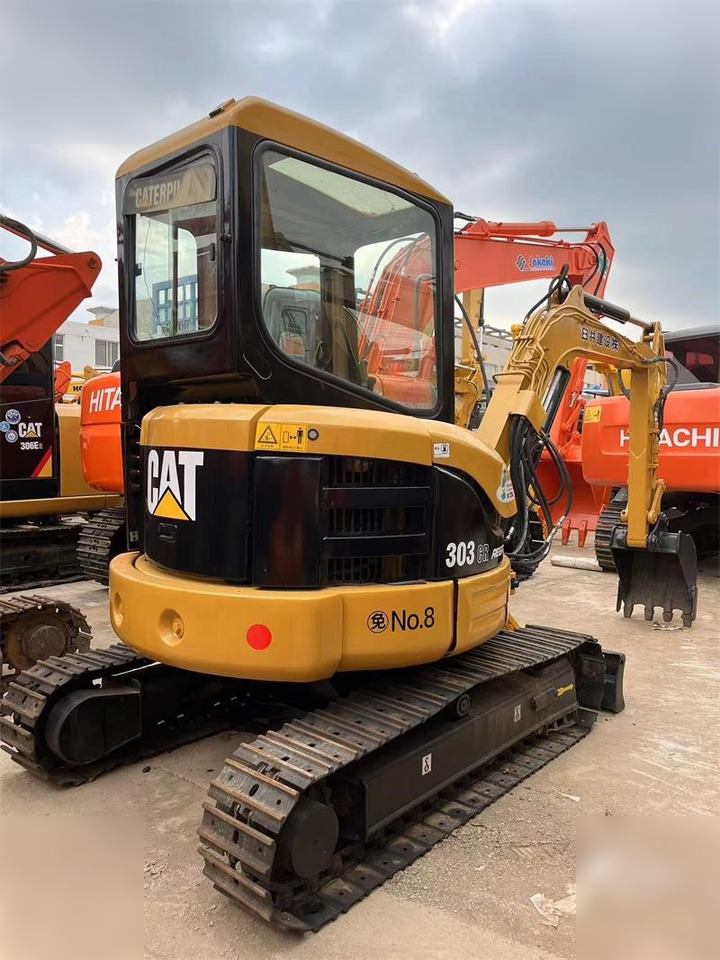 Mini-ekskavators CATERPILLAR 303C CR: foto 7