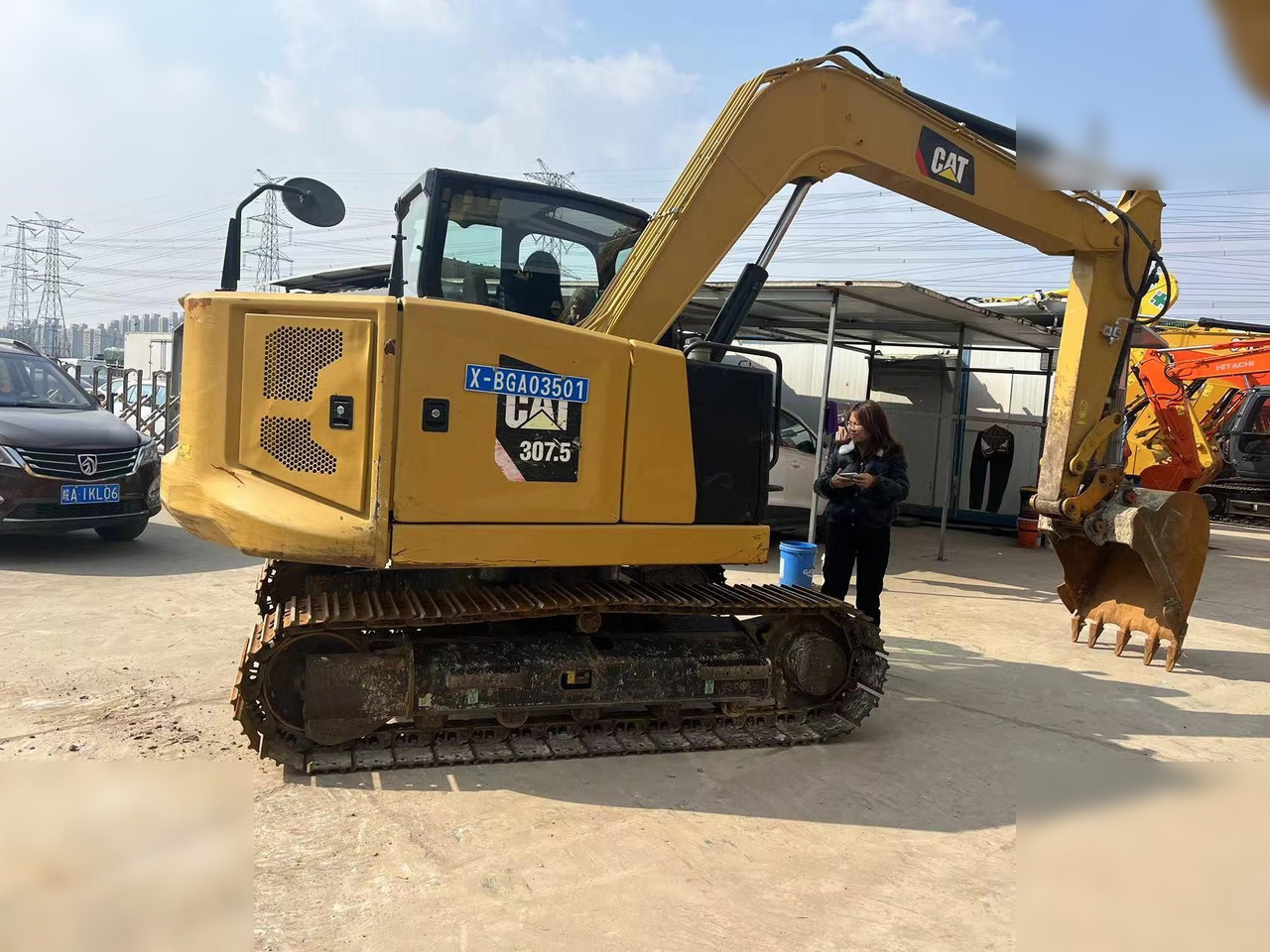 CATERPILLAR 307.5 - Kāpurķēžu ekskavators: foto 3 CATERPILLAR 307.5 - Kāpurķēžu ekskavators: foto 3