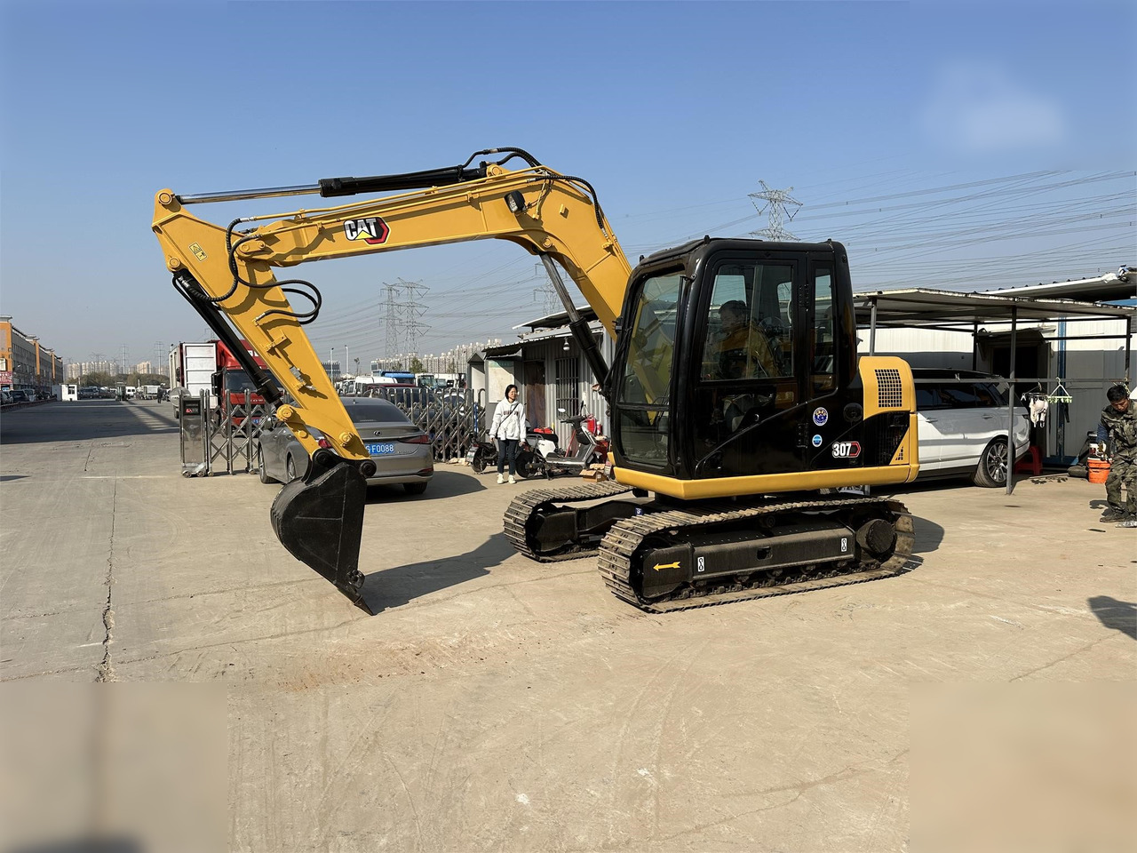 CATERPILLAR 307D - Kāpurķēžu ekskavators: foto 4 CATERPILLAR 307D - Kāpurķēžu ekskavators: foto 4