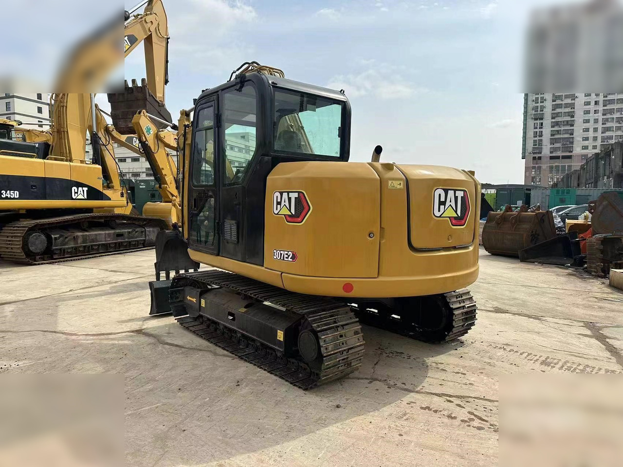 CATERPILLAR 307E2 - Kāpurķēžu ekskavators: foto 3 CATERPILLAR 307E2 - Kāpurķēžu ekskavators: foto 3