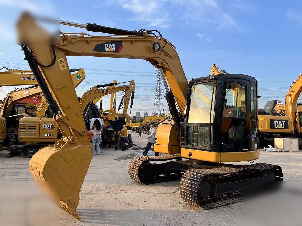 CATERPILLAR 308D - Kāpurķēžu ekskavators: foto 1 CATERPILLAR 308D - Kāpurķēžu ekskavators: foto 1
