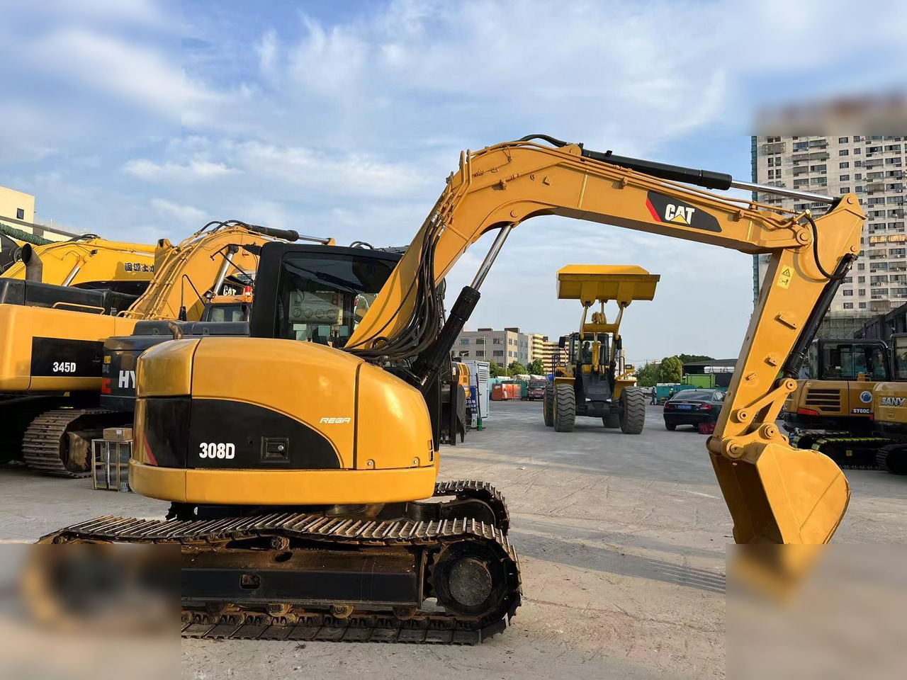 CATERPILLAR 308D - Kāpurķēžu ekskavators: foto 2 CATERPILLAR 308D - Kāpurķēžu ekskavators: foto 2