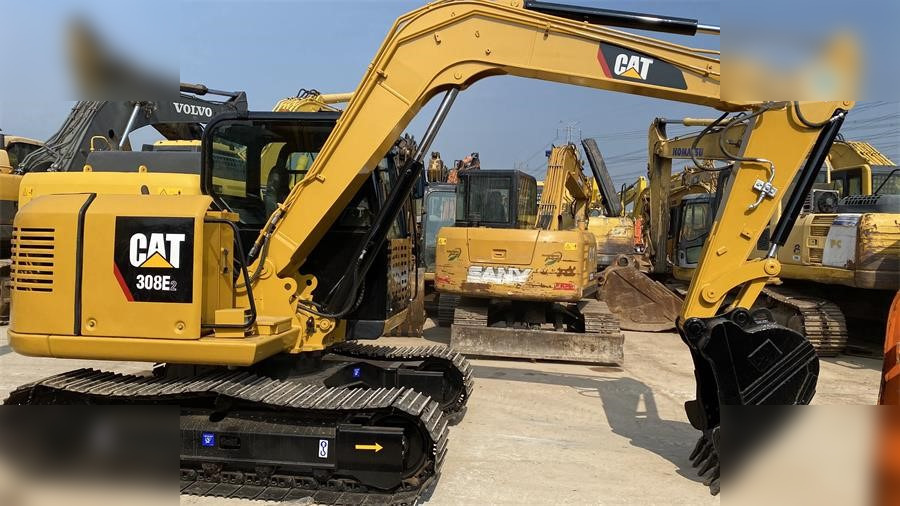 CATERPILLAR 308E2 - Kāpurķēžu ekskavators: foto 1 CATERPILLAR 308E2 - Kāpurķēžu ekskavators: foto 1