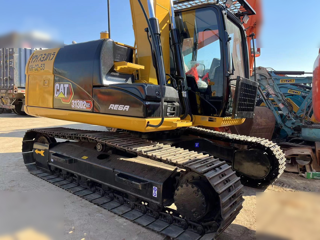 CATERPILLAR 313D2 GC - Kāpurķēžu ekskavators: foto 5 CATERPILLAR 313D2 GC - Kāpurķēžu ekskavators: foto 5