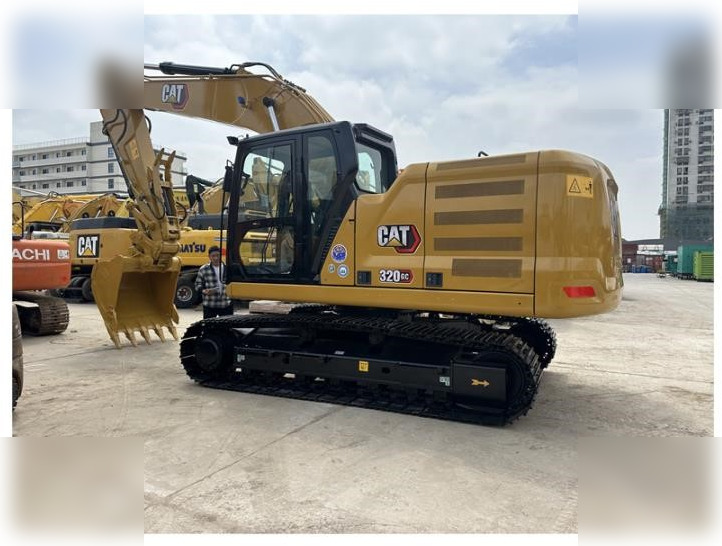CATERPILLAR 320GC - Kāpurķēžu ekskavators: foto 1 CATERPILLAR 320GC - Kāpurķēžu ekskavators: foto 1
