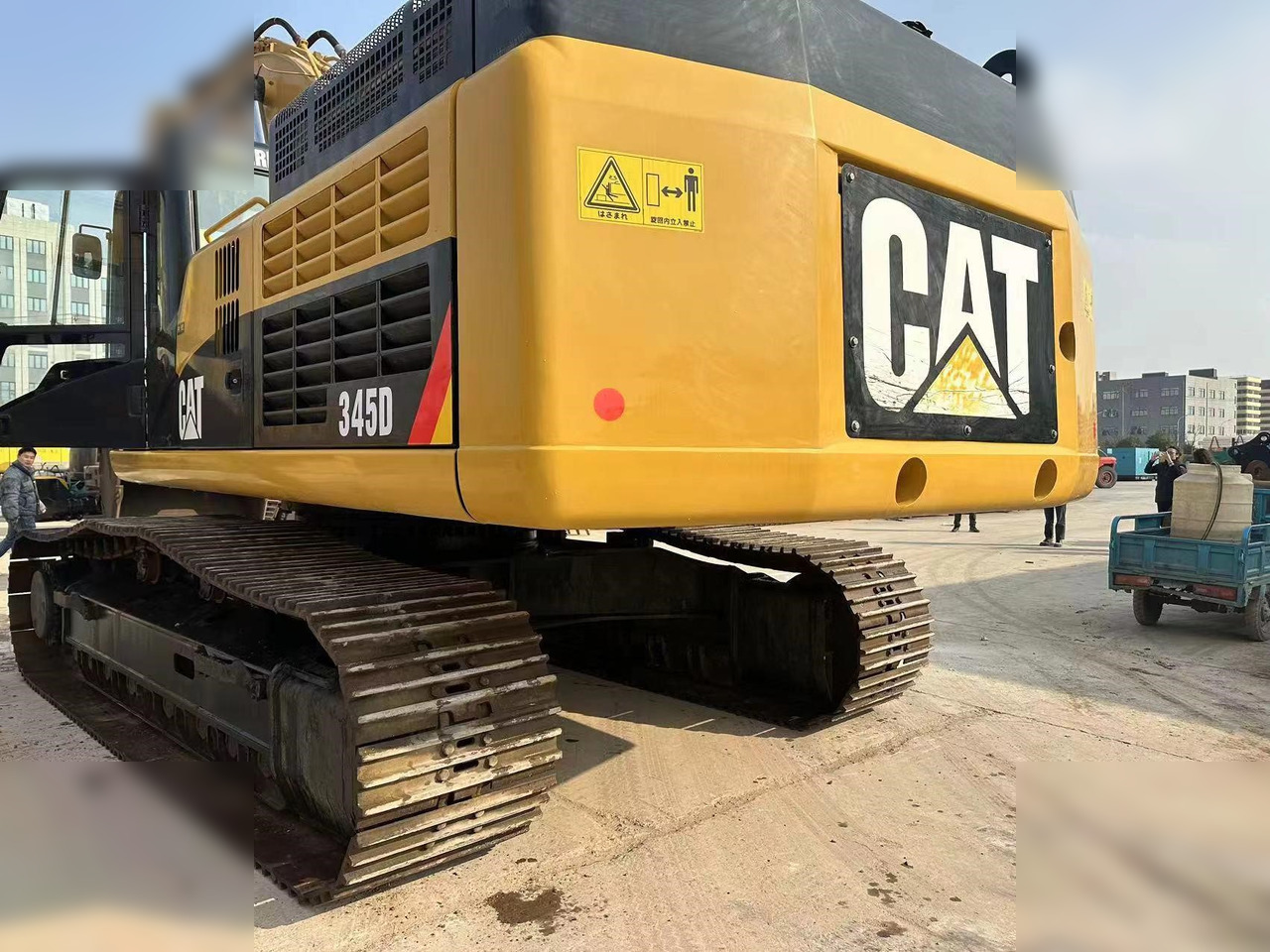 CATERPILLAR 345D - Kāpurķēžu ekskavators: foto 4 CATERPILLAR 345D - Kāpurķēžu ekskavators: foto 4