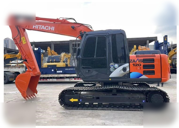 HITACHI ZX120 - Kāpurķēžu ekskavators: foto 1 HITACHI ZX120 - Kāpurķēžu ekskavators: foto 1