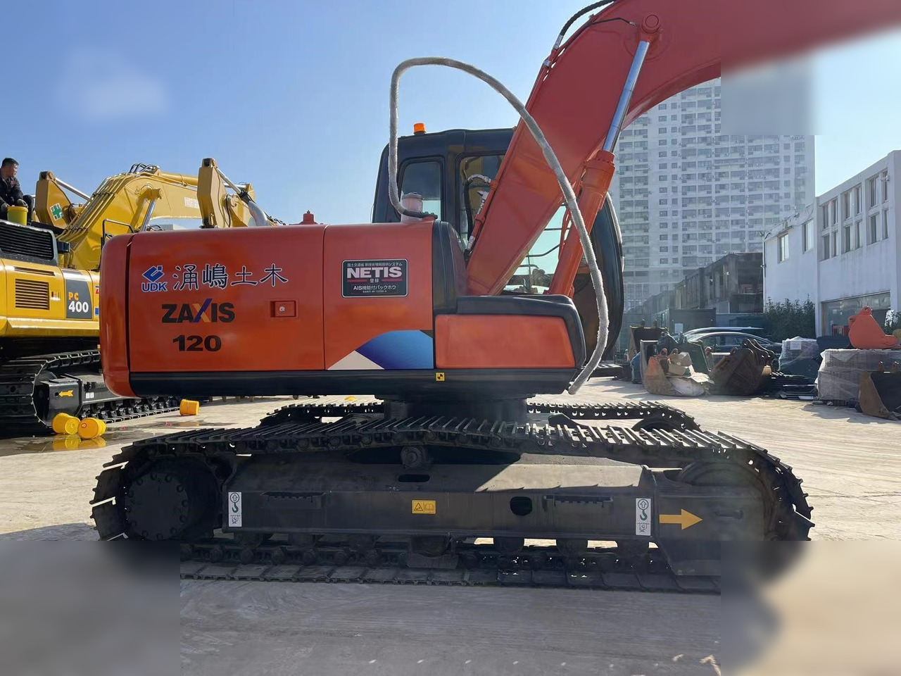 HITACHI ZX120 - Kāpurķēžu ekskavators: foto 5 HITACHI ZX120 - Kāpurķēžu ekskavators: foto 5
