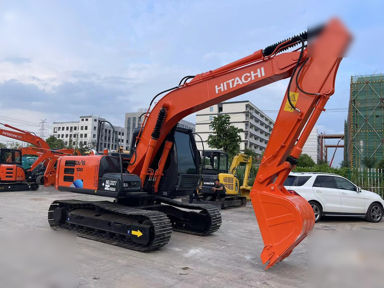 HITACHI ZX120 - Kāpurķēžu ekskavators: foto 2 HITACHI ZX120 - Kāpurķēžu ekskavators: foto 2