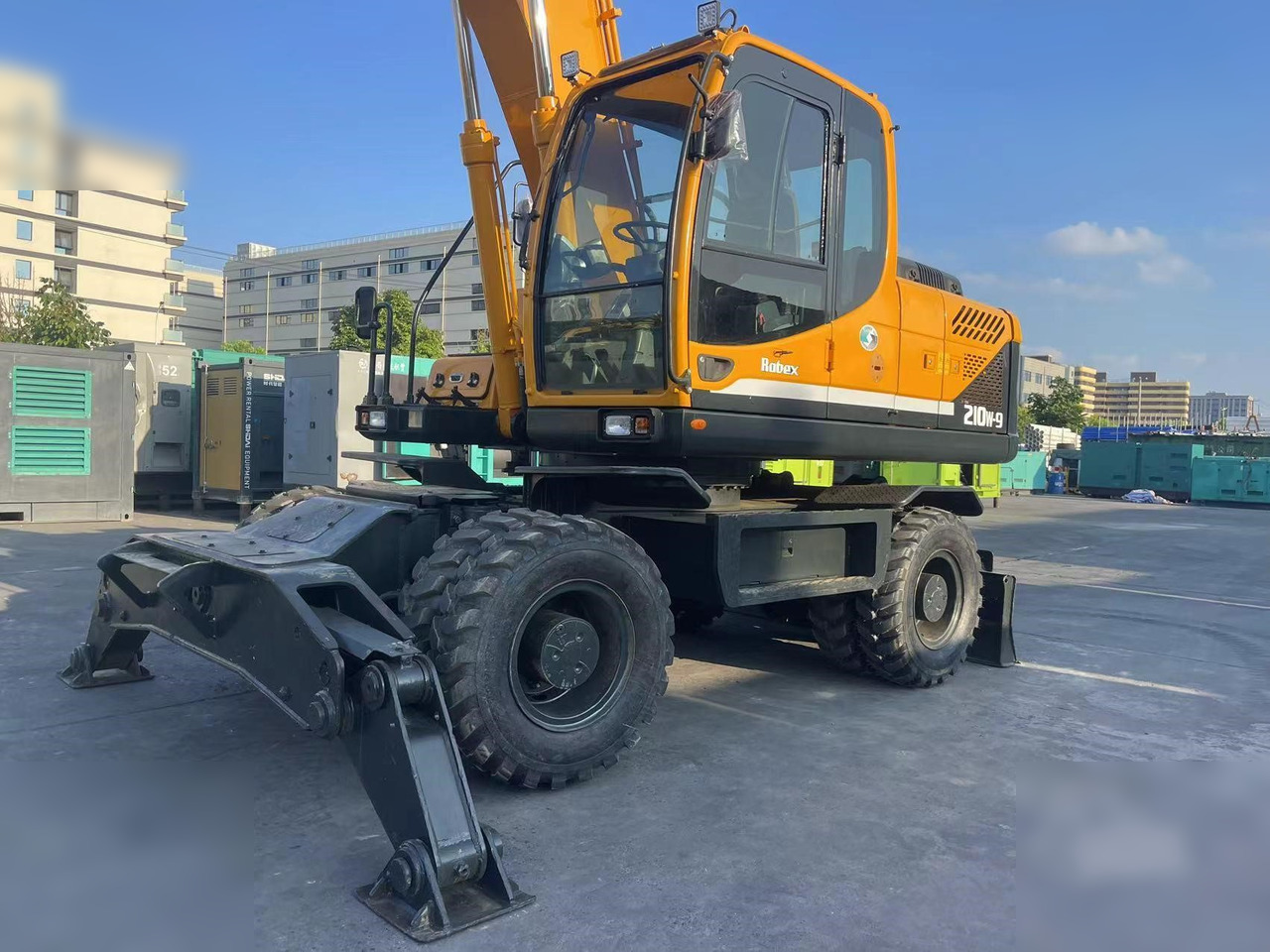 HYUNDAI ROBEX 210W-9S - Riteņu ekskavators: foto 3 HYUNDAI ROBEX 210W-9S - Riteņu ekskavators: foto 3