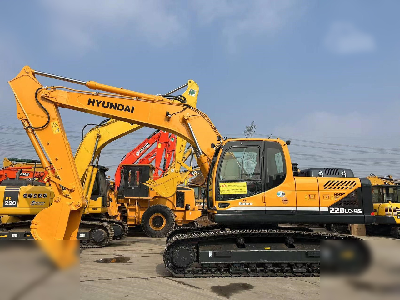 HYUNDAI ROBEX 220 LC-9S - Kāpurķēžu ekskavators: foto 4 HYUNDAI ROBEX 220 LC-9S - Kāpurķēžu ekskavators: foto 4