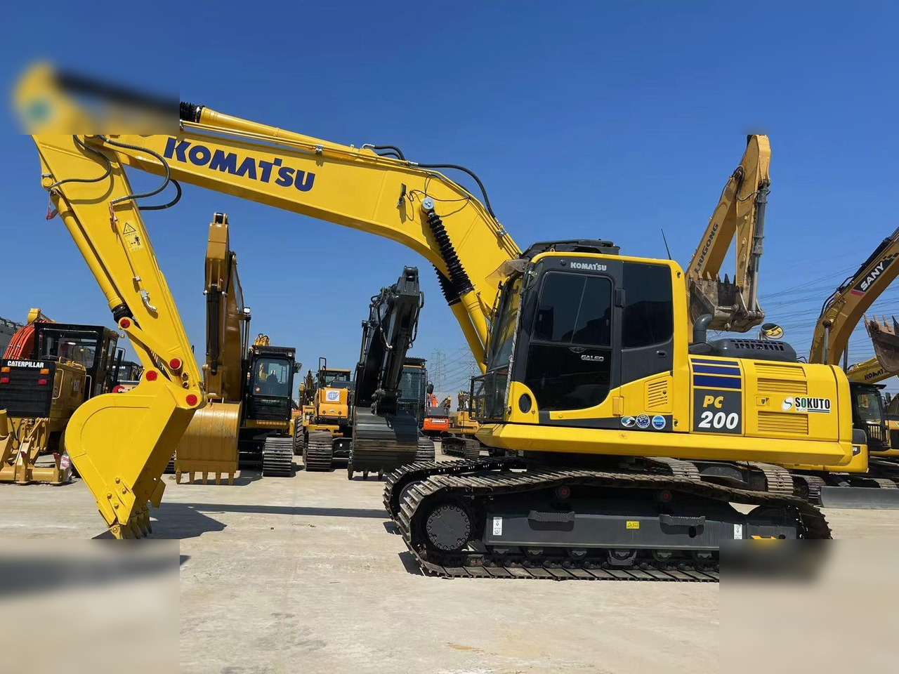 KOMATSU PC200-8N1 - Kāpurķēžu ekskavators: foto 5 KOMATSU PC200-8N1 - Kāpurķēžu ekskavators: foto 5