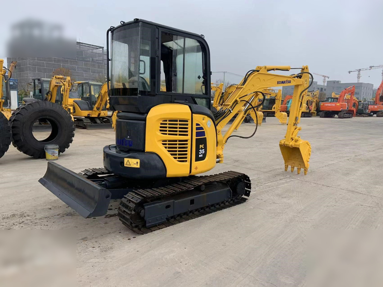 KOMATSU PC35MR-2 - Mini-ekskavators: foto 3 KOMATSU PC35MR-2 - Mini-ekskavators: foto 3