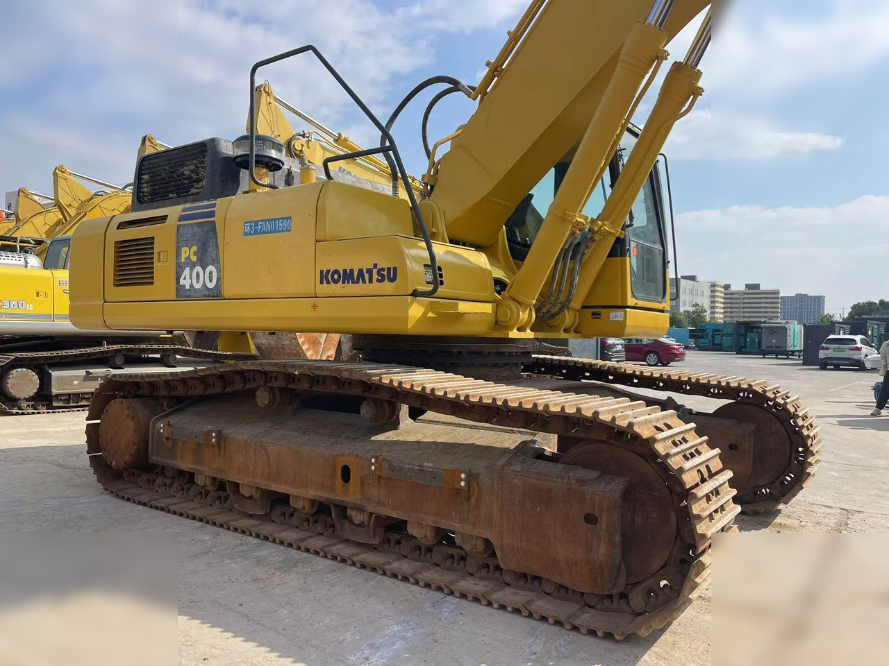 KOMATSU PC400-8 - Kāpurķēžu ekskavators: foto 4 KOMATSU PC400-8 - Kāpurķēžu ekskavators: foto 4