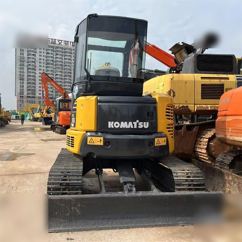 KOMATSU PC55MR-2 - Mini-ekskavators: foto 4 KOMATSU PC55MR-2 - Mini-ekskavators: foto 4