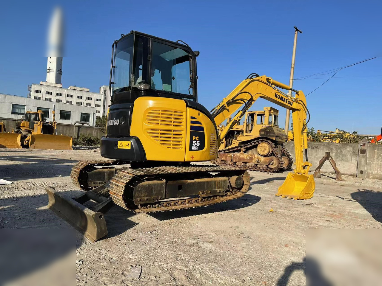 KOMATSU PC55MR-2 - Mini-ekskavators: foto 1 KOMATSU PC55MR-2 - Mini-ekskavators: foto 1