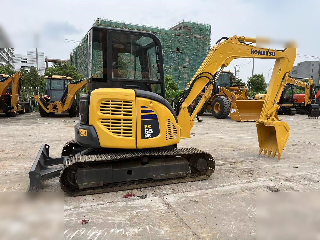 KOMATSU PC55MR-2 - Mini-ekskavators: foto 1 KOMATSU PC55MR-2 - Mini-ekskavators: foto 1