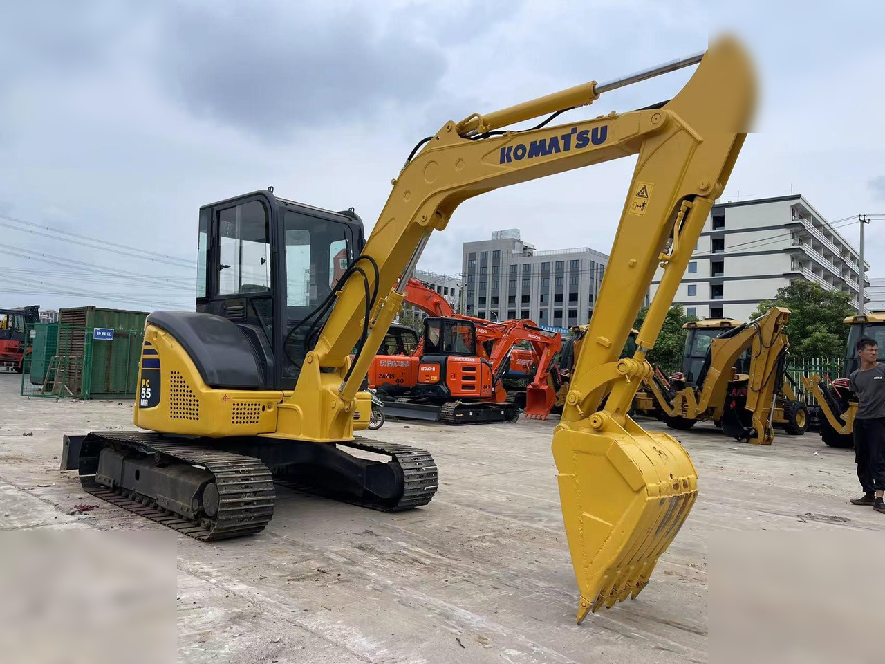 KOMATSU PC55MR-2 - Mini-ekskavators: foto 5 KOMATSU PC55MR-2 - Mini-ekskavators: foto 5