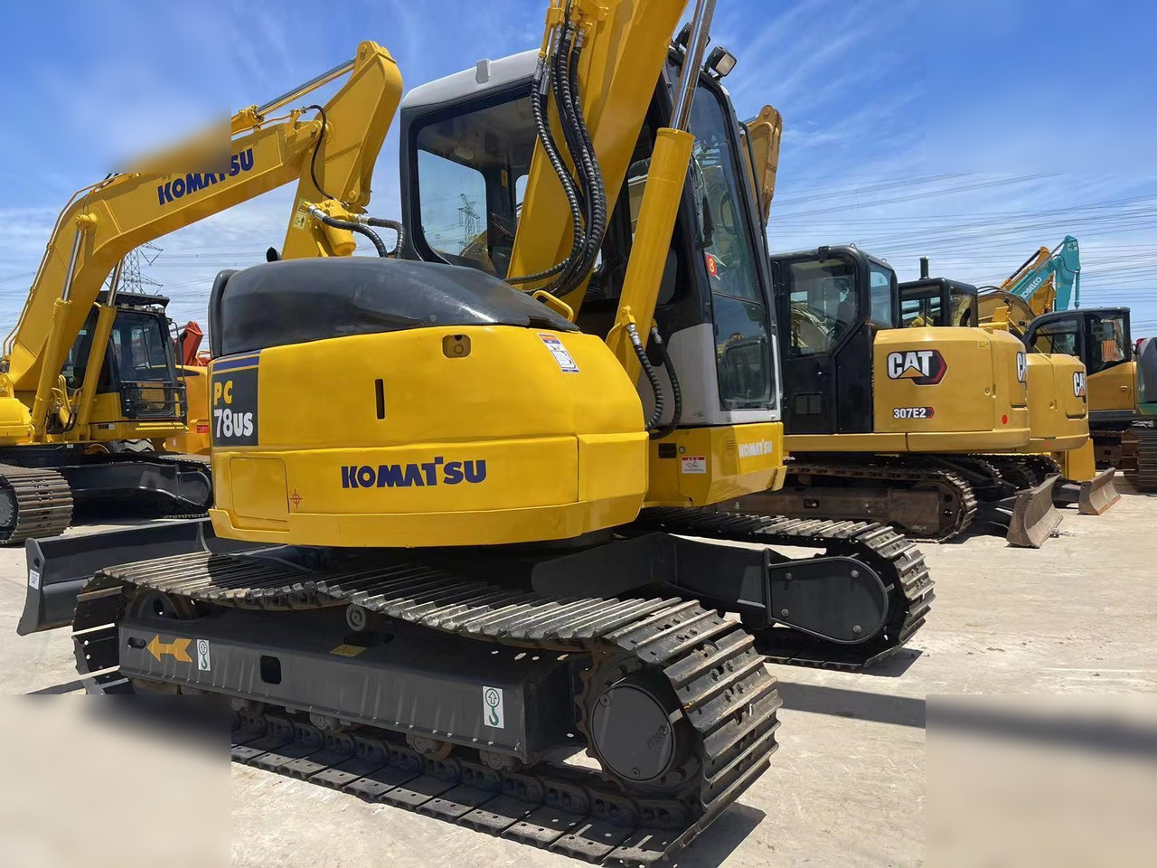 KOMATSU PC78US-6 - Kāpurķēžu ekskavators: foto 5 KOMATSU PC78US-6 - Kāpurķēžu ekskavators: foto 5