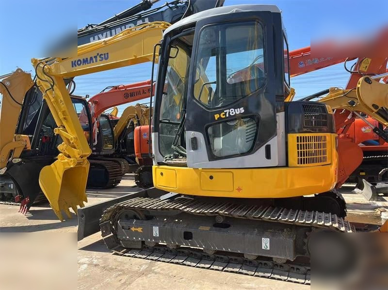 KOMATSU PC78US-6 - Kāpurķēžu ekskavators: foto 1 KOMATSU PC78US-6 - Kāpurķēžu ekskavators: foto 1
