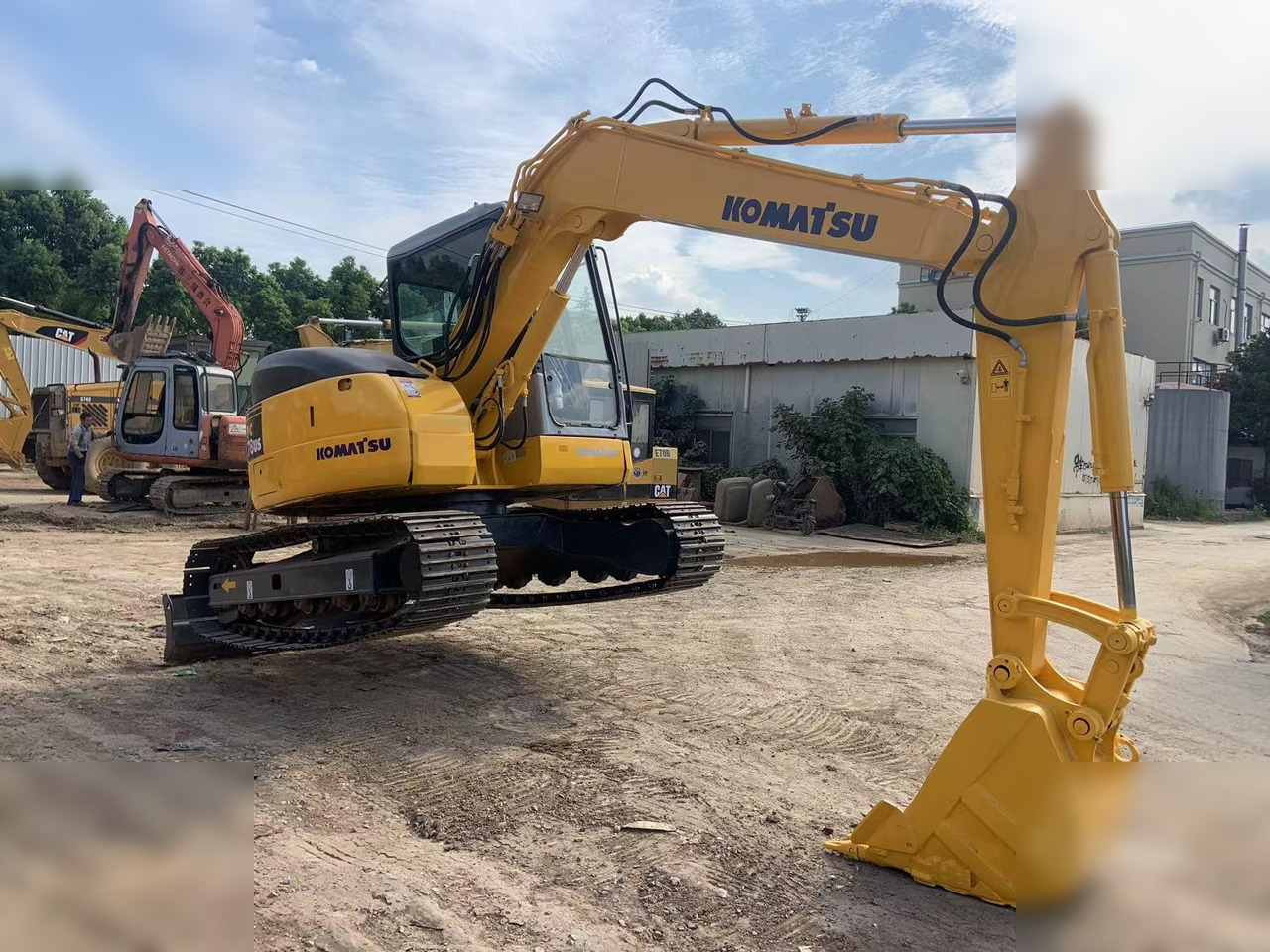 KOMATSU PC78US-6 - Kāpurķēžu ekskavators: foto 3 KOMATSU PC78US-6 - Kāpurķēžu ekskavators: foto 3