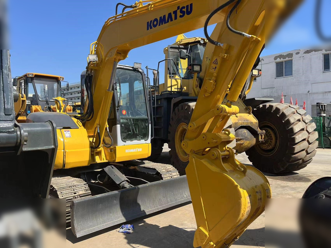 KOMATSU PC78US - Kāpurķēžu ekskavators: foto 2 KOMATSU PC78US - Kāpurķēžu ekskavators: foto 2