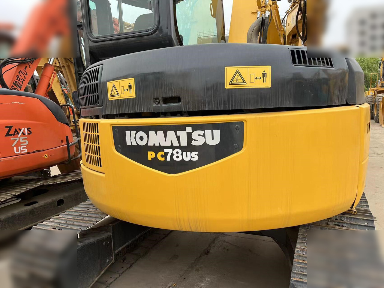 KOMATSU PC78US - Kāpurķēžu ekskavators: foto 3 KOMATSU PC78US - Kāpurķēžu ekskavators: foto 3