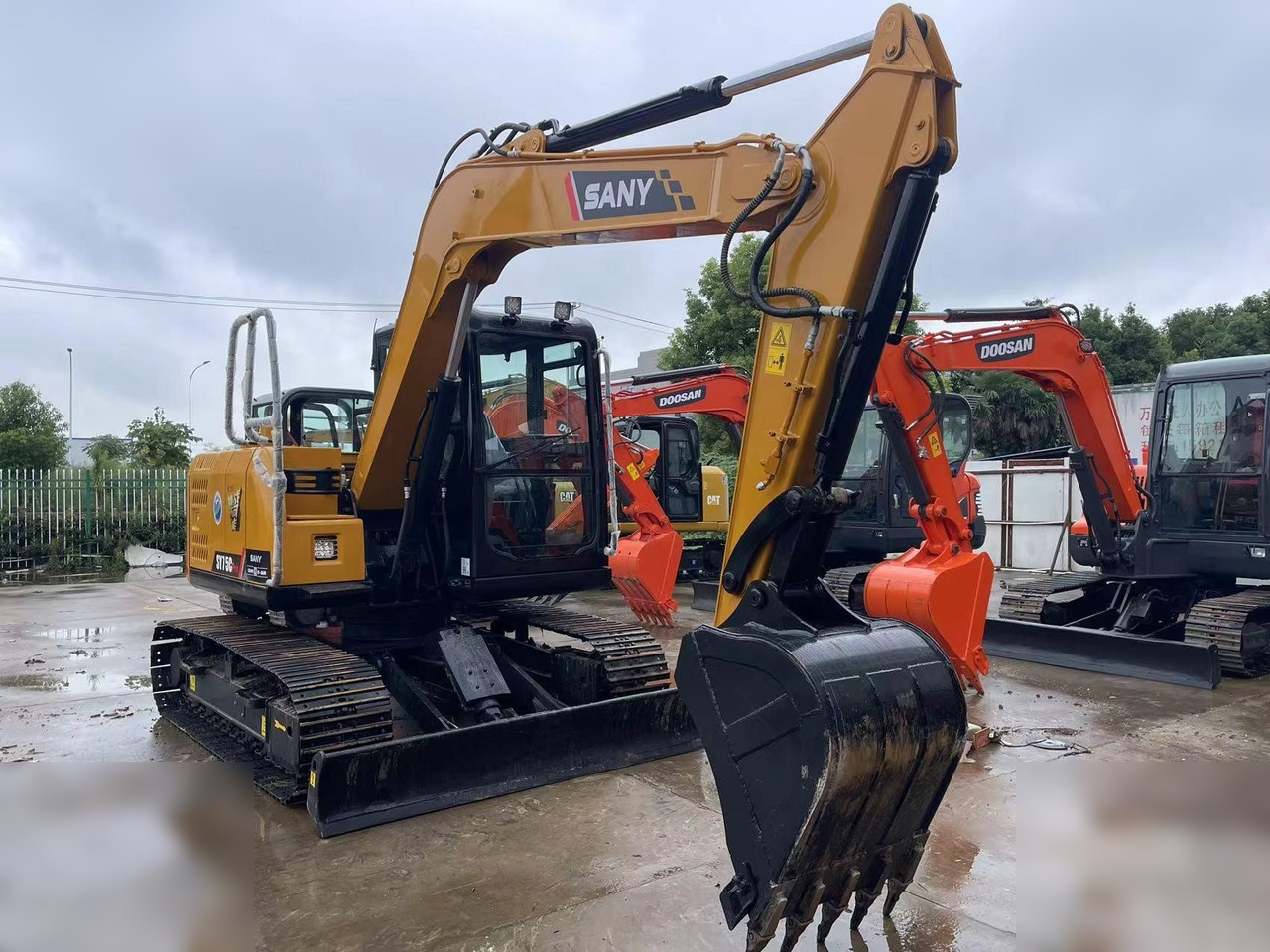 SANY SY75C - Kāpurķēžu ekskavators: foto 4 SANY SY75C - Kāpurķēžu ekskavators: foto 4