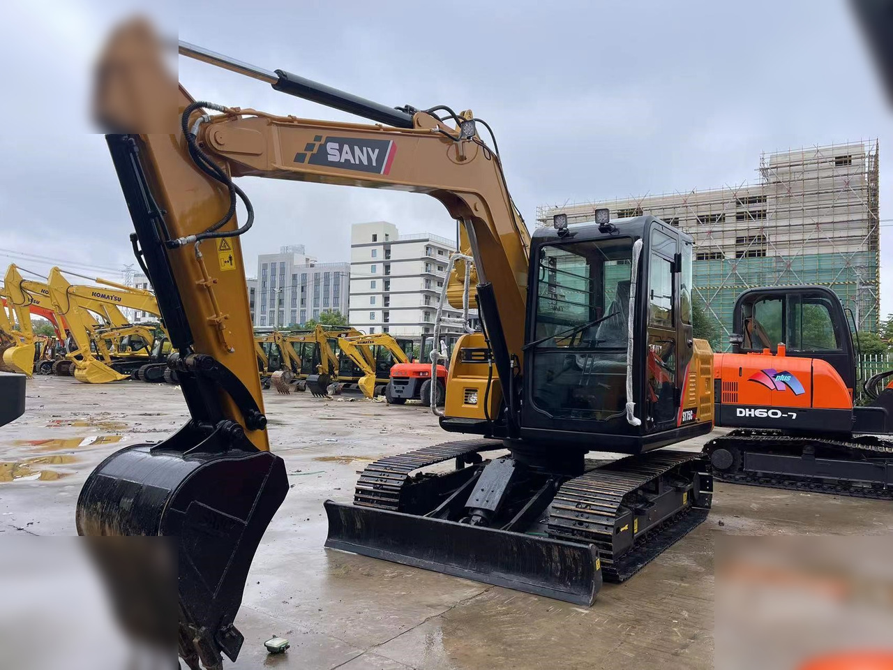 SANY SY75C - Kāpurķēžu ekskavators: foto 5 SANY SY75C - Kāpurķēžu ekskavators: foto 5