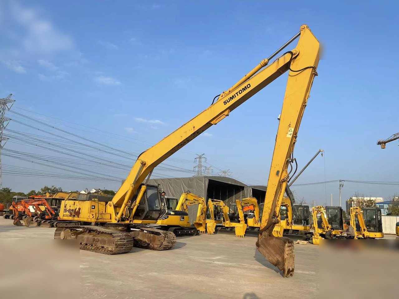 SUMITOMO S280F2 - Demontāžas ekskavators: foto 1 SUMITOMO S280F2 - Demontāžas ekskavators: foto 1