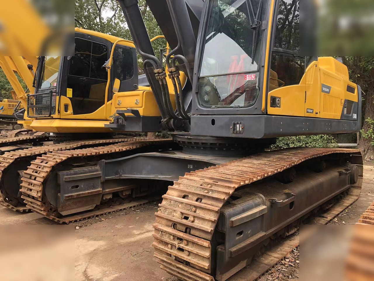 VOLVO EC480DL - Kāpurķēžu ekskavators: foto 1 VOLVO EC480DL - Kāpurķēžu ekskavators: foto 1
